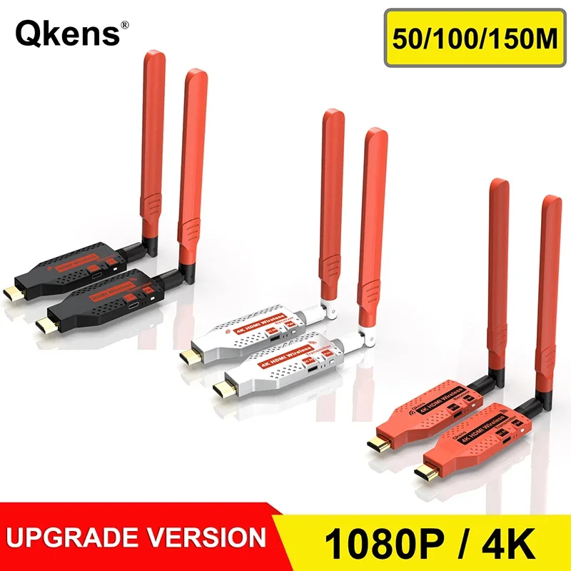 1080p 4K Wireless HDMI Extender Audio Video Transmitter Receiver Display Adapter