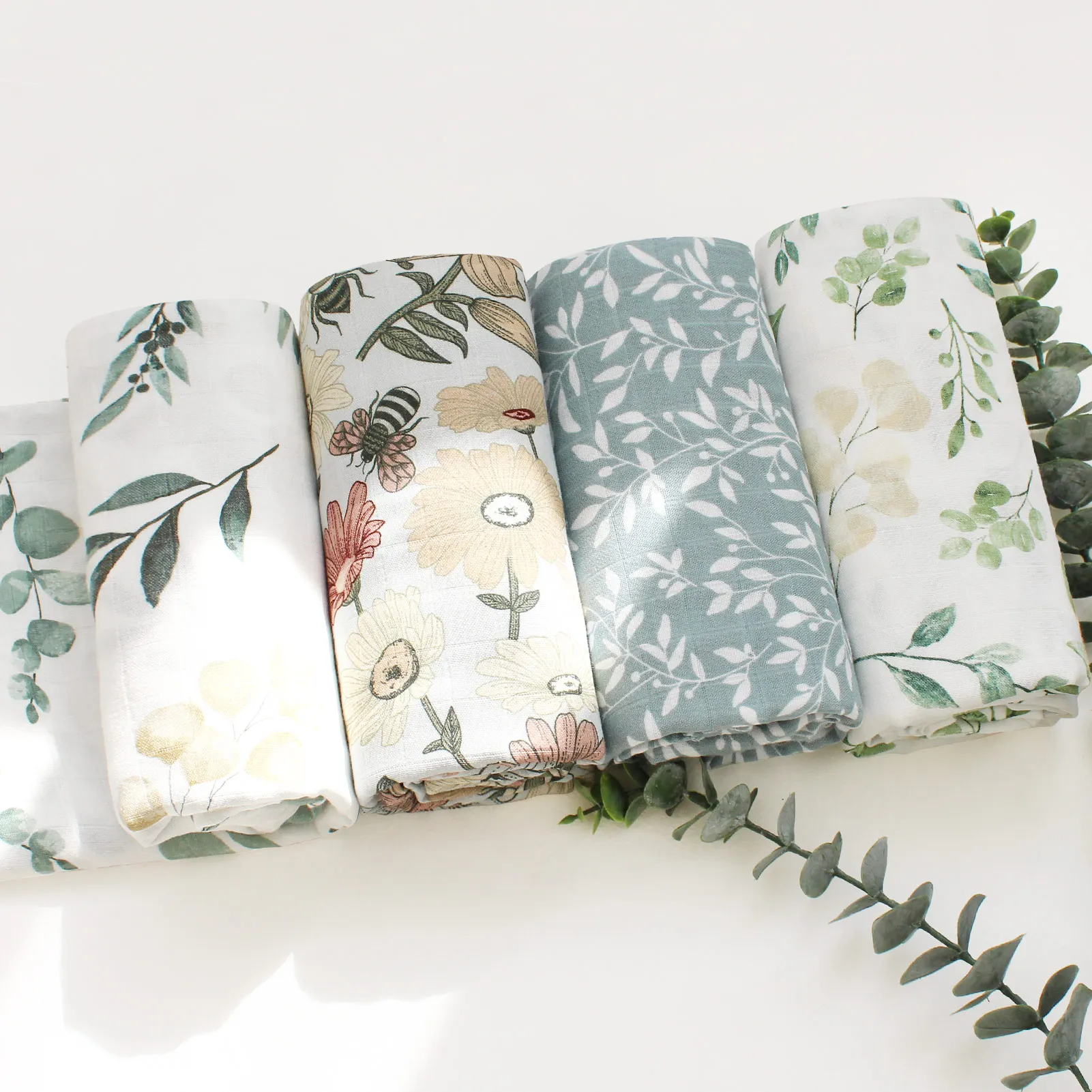 Teddy Bear Muslin Baby Swaddle 3