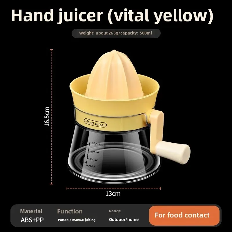 Portable Electric Juicer - Mini Juice Separator -...