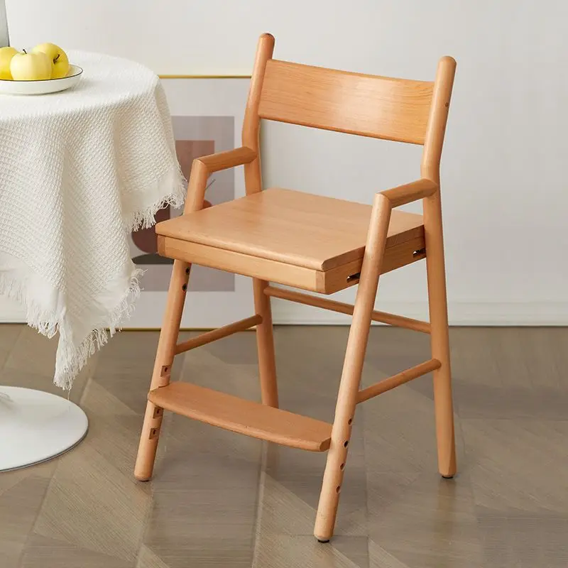 

Kitchen Luxury Dining Chair Nordic Salon Wood Ergonomic Living Room Chair Modern Coffee Silla Comedor Balcony Furniture DD