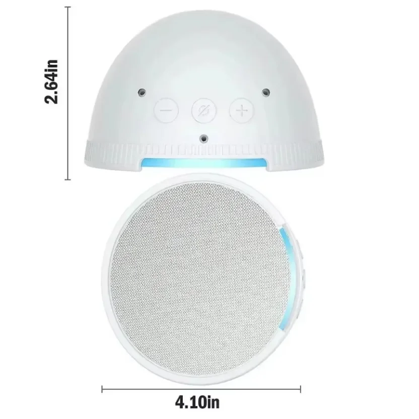 Portable Silicone Echo Pop Speaker Protection Cover Anti Fall Smart Speaker Cover Waterproof Accessories Echo Pop