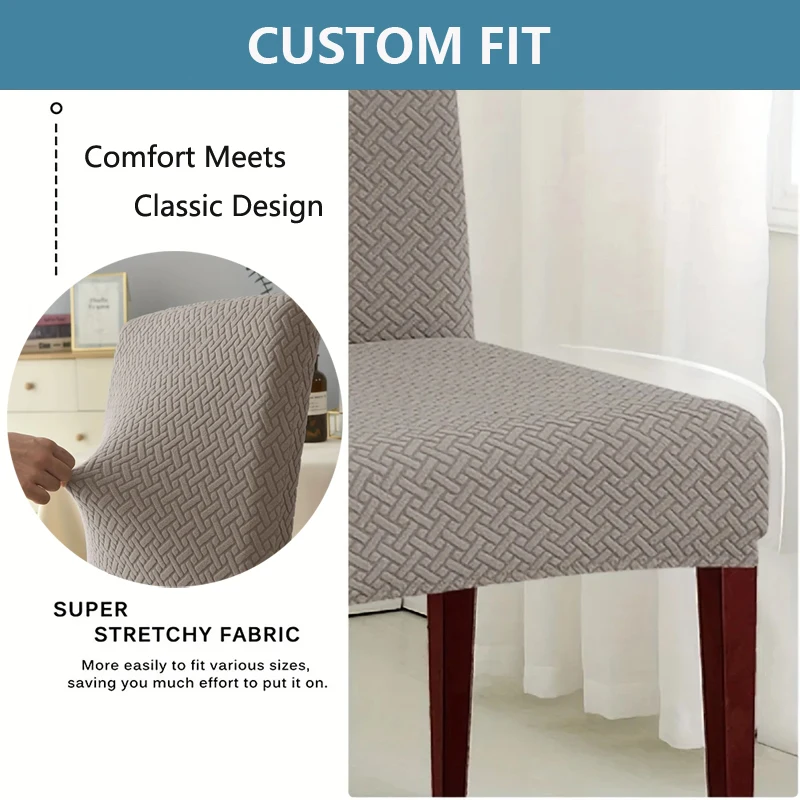 Dining chair cover for dining kitchen hotel wedding banquet