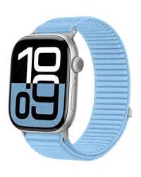 Sport Nylon Loop Strap - 38 40 41mm S10 - 42mm (Light blue)