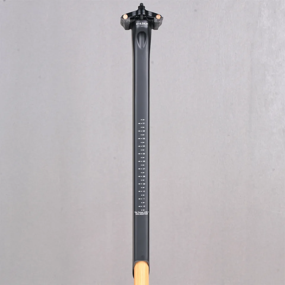 HY ゼロオフセット/12mm オフセット カーボンシートポスト メリダ