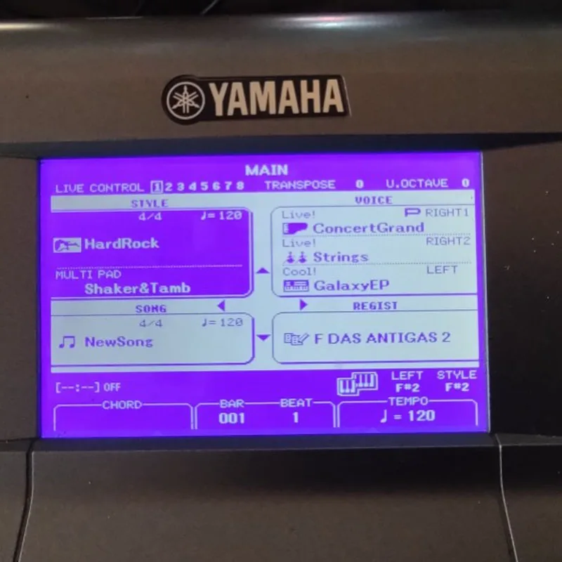 HOT Yamaha Psr DGX630 LCD Screen For Yamaha Psr DGX640 LCD Display Mm6 Yamaha PSR-S500 S550 PSR-S650 PSR-S670 Replacement