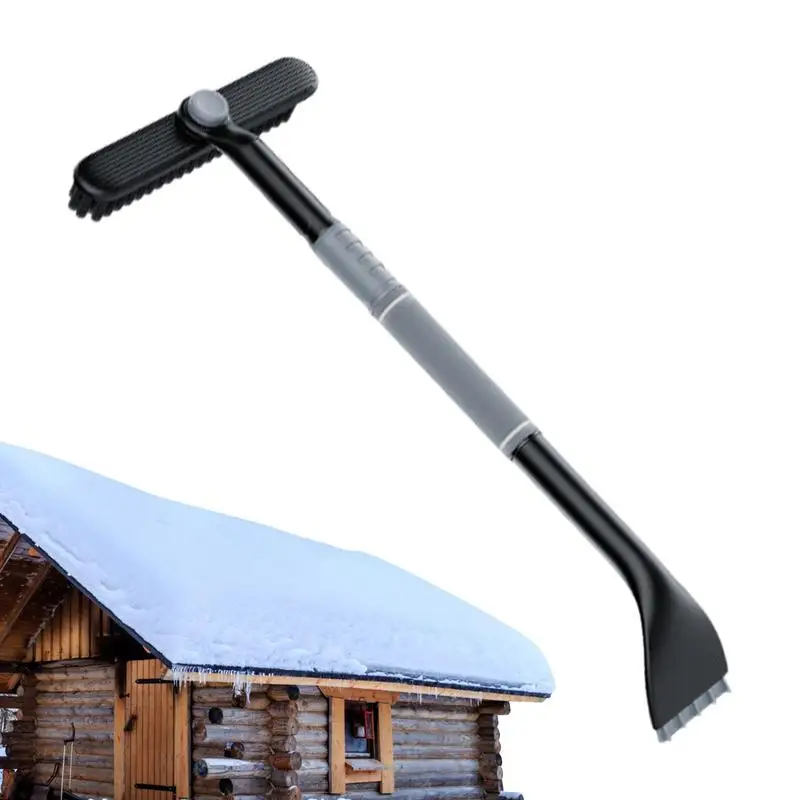 

33 Inch Winter Car Snow Sweeping Shovel Machine Extendable Ice Scraper Car Windshield Snow Brush Ergonomic Handle Detachable