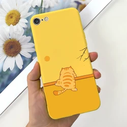 Stylish Candy Painted Soft Silicone TPU Phone Case - 4.7'' Back Cover - iPhone SE 2016 (Yellow 1771)