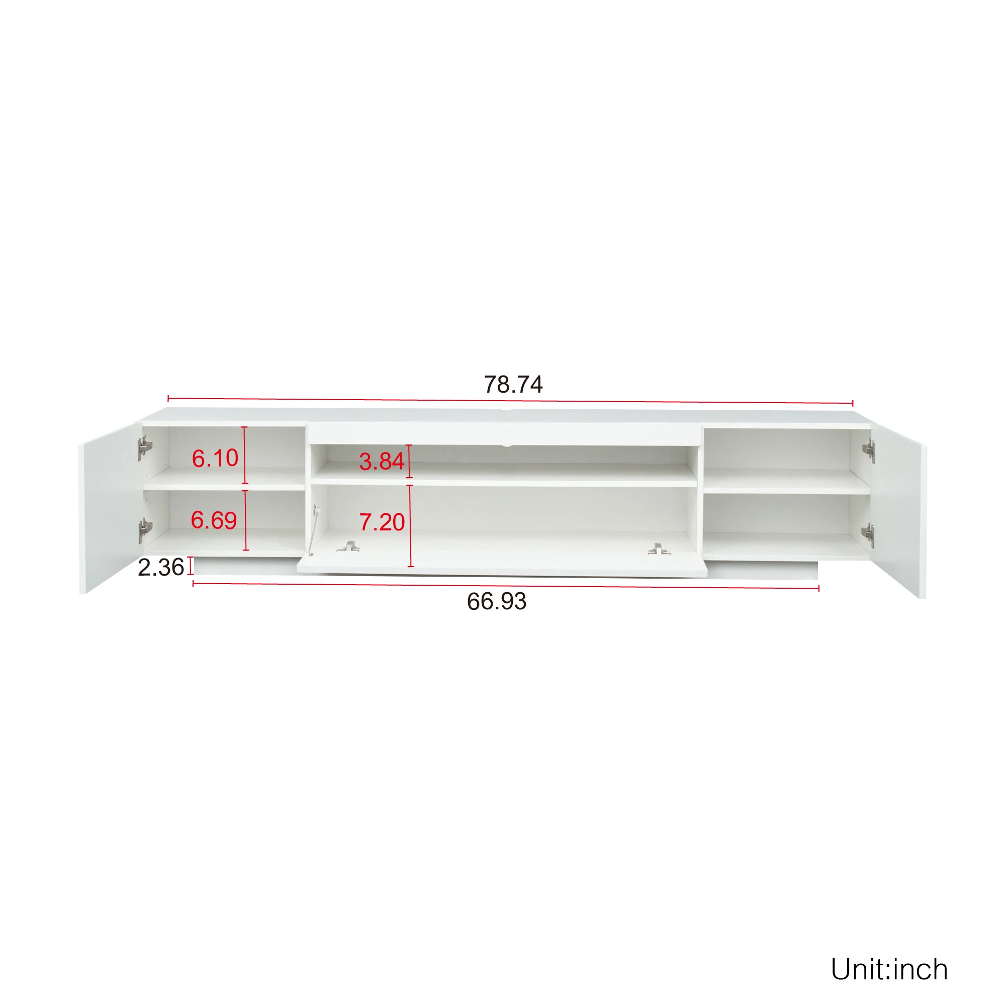 Living Room With Book Shelf New Model Modern Led/lcd Light High Gloss Luxury Tv Stand Unit For