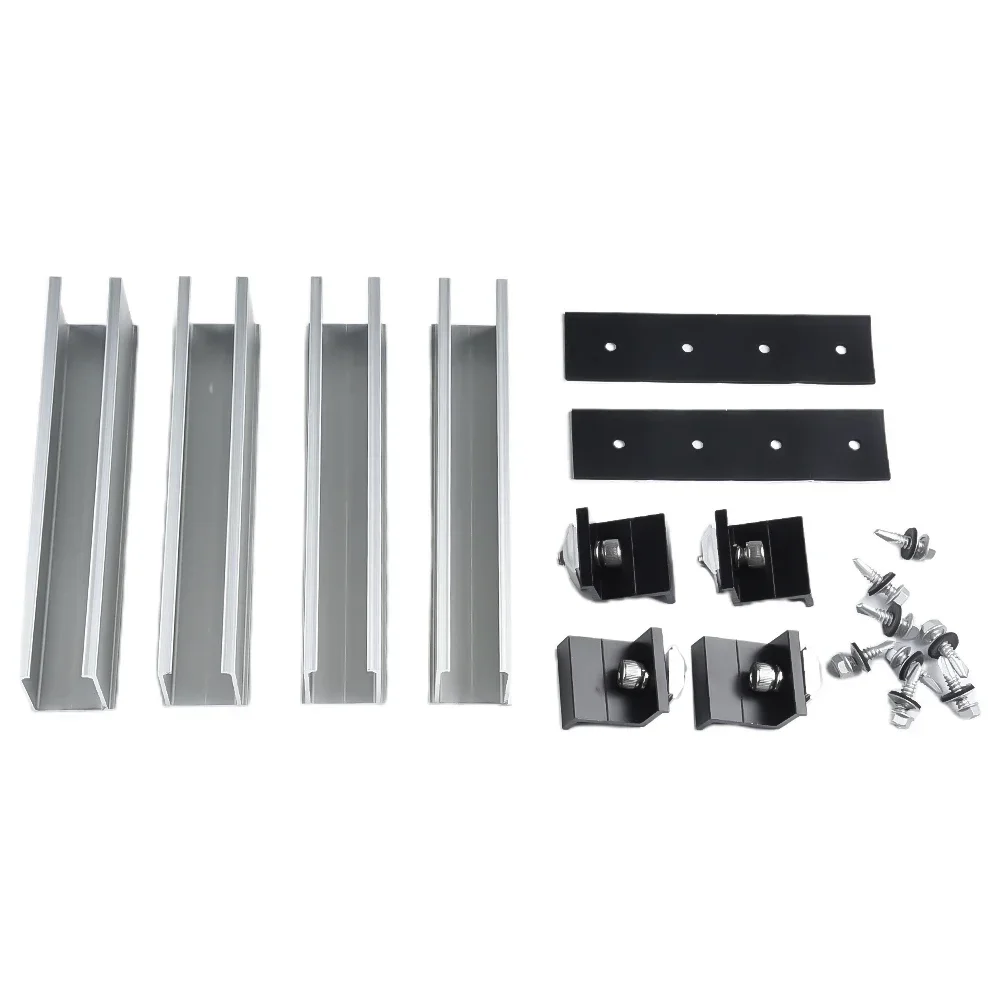 12 Piece Solar Module Bracket End Clamp, End Clamp, Side Clamp For Pv Solar Module Roof