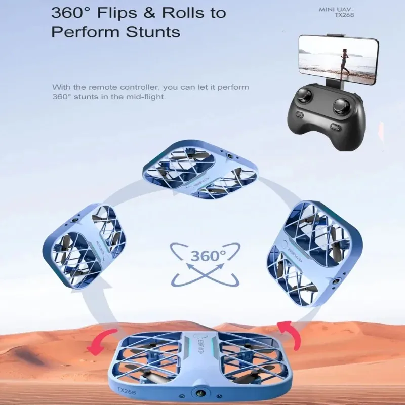 Drone 8K avec caméra, télécommande 100m, batterie modulaire