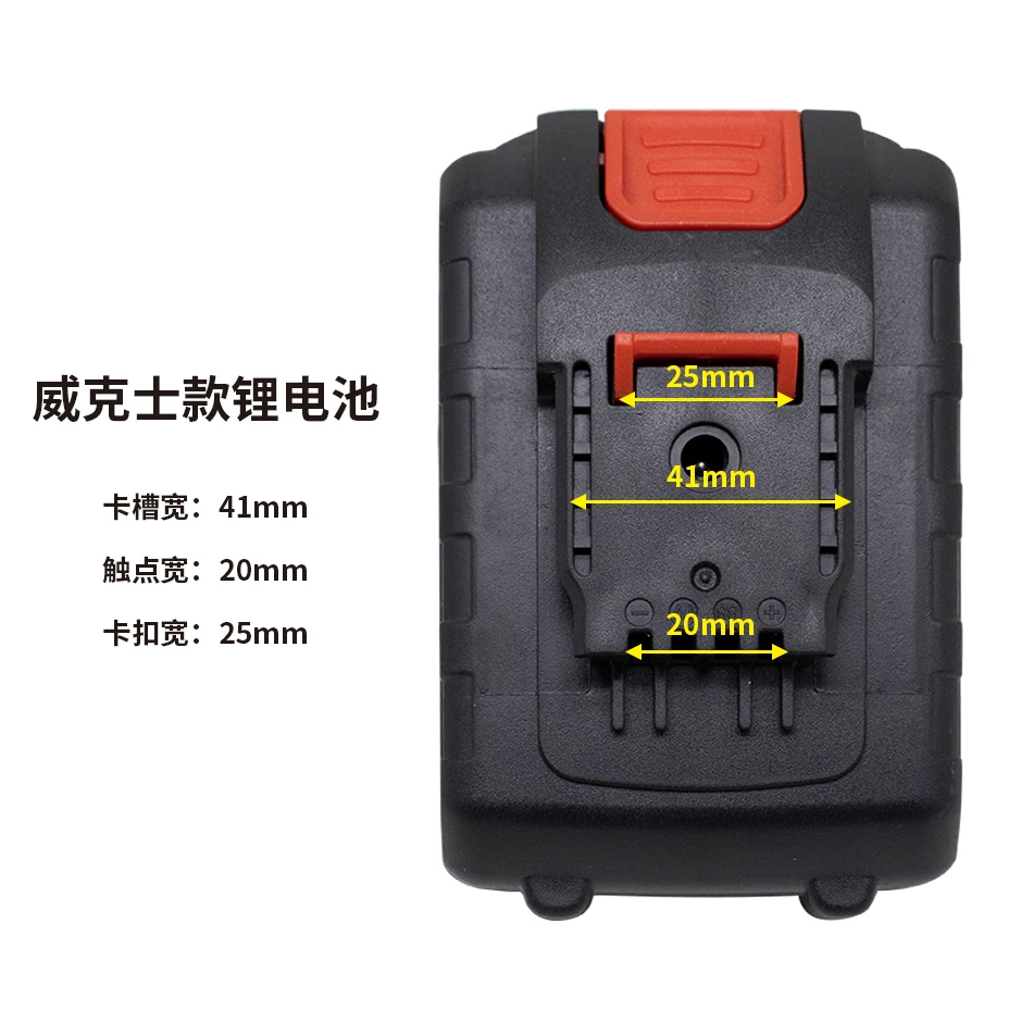 21V 4000mAh Rechargeable Battery Lithium Ion Battery High Capacity for Worx Electric Power Tool Battery image 3
