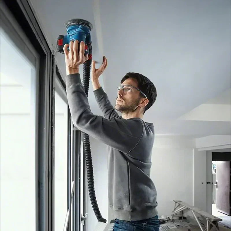 Electric Orbital Sander Electric Polisher BOSCH GEX 185-LI Cordless Random Orbit Sander 18V Lithium Brushless Polisher 125mm Orbit Sander Bosch GEX185-LI Power Tool