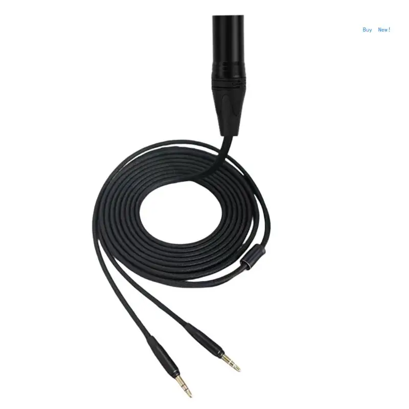 

Replacement Headphone Line with Two 3.5mm Headset Nylon Cable for T1/ T5P