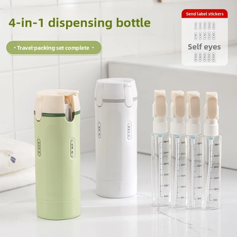 Compact Travel-Friendly Cosmetic Kit with Essentials