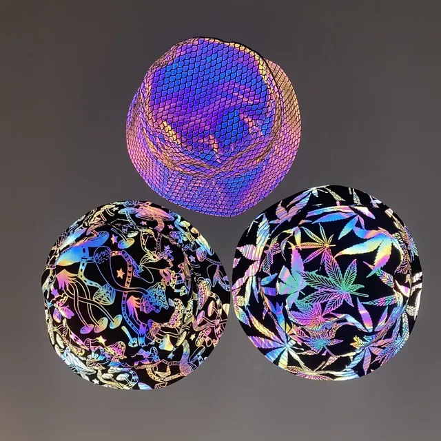 Holographic Reflective Bucket Hat 2