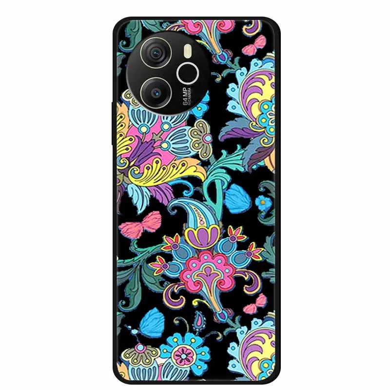 Enhanced Product Title:  
Premium Black Silicone Soft Back Cover Case - Sleek and Durable Phone Shell/Coque, 6.78