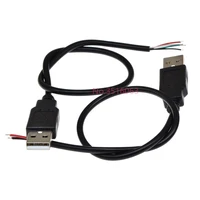 30cm/100/200cm  Power Supply Cable USB 2.0 A Female Male 2/4 Pin Wire Jack Charger Charging Cord Extension Connector DIY 5V Line - Image 4