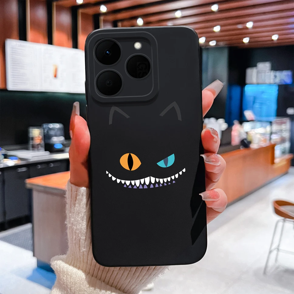 Funny Design Soft Liquid Silicone Full Coverage Shockproof Phone Case