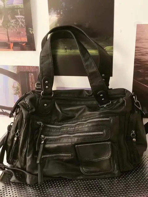 JIAERDI Vintage noir sacs à bandoulière sac à main femmes haute rue poche Chic Y2k sac à main femme Harajuku décontracté sacs à bandoulière 2025 1