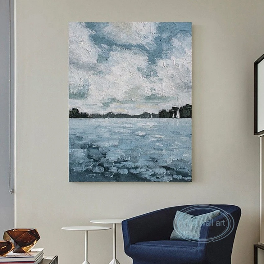 

Абстрактная декоративная картина маслом, чистый холст ручной работы, подвесной плакат, Настенная картина на заказ, для дома, отеля, крыльца, эстетическая роспись