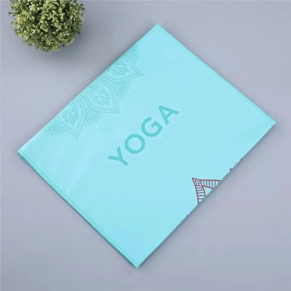Eco-Friendly Non-Slip Yoga Towel - Sweat Absorbent Fitness Mat Cover