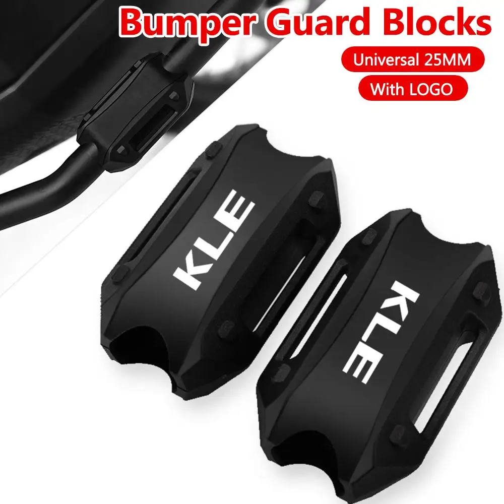 

FOR KAWASAKI ZR750 ZEPHYR KLE500 KLE650 KLR650 ZG1000 Motorcycle 25MM Engine Crash Bar Protection Bumper Decorative Guard Block