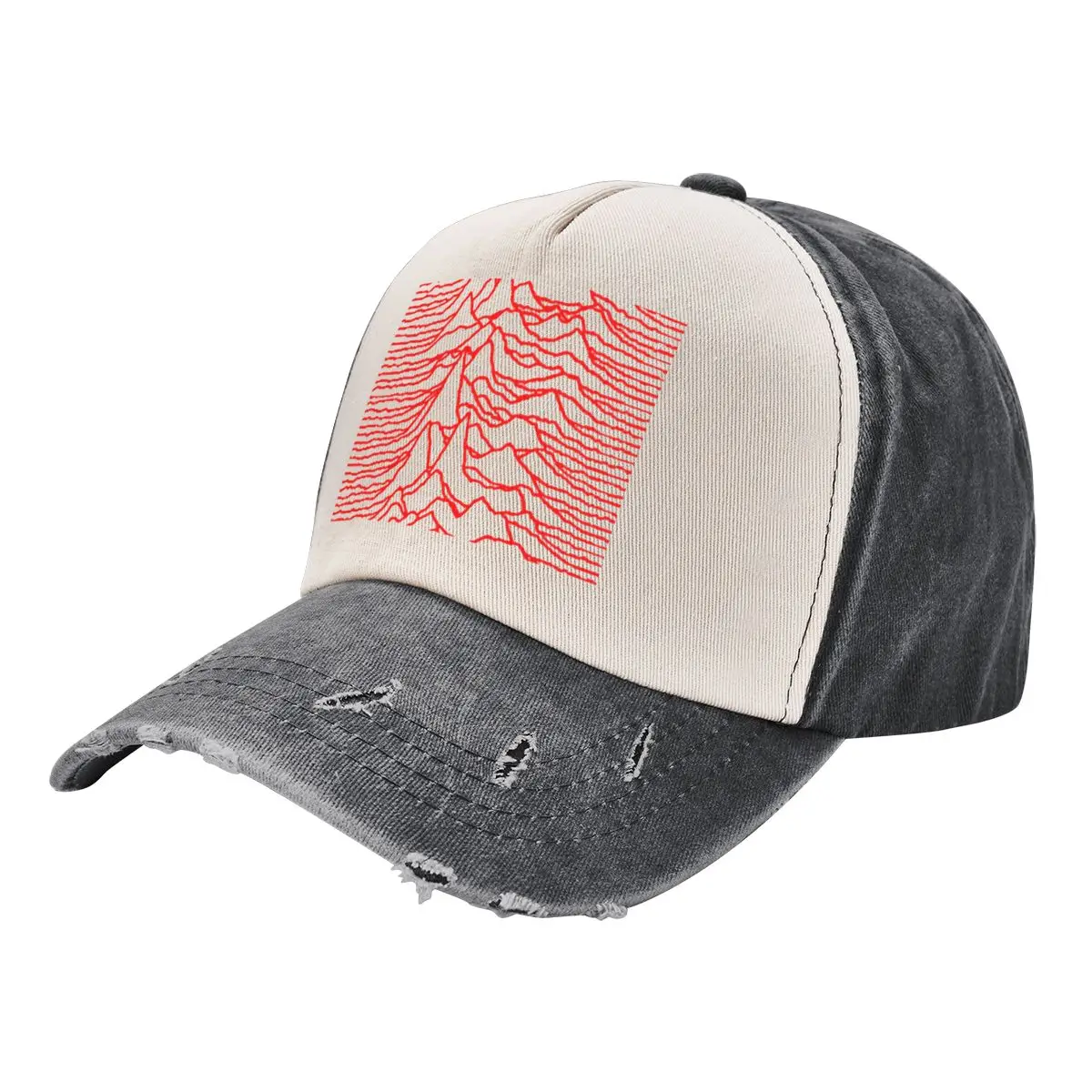 

Unknown Waves in Red Baseball Cap Big Size Hat sun hat Mountaineering Beach Girl'S Hats Men's