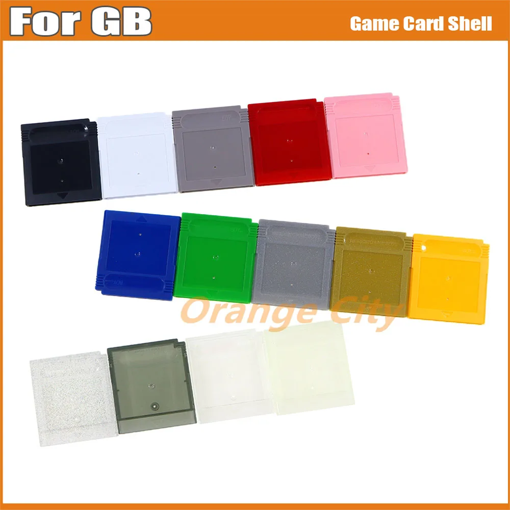 Cartuccia Di Ricambio Da 10 Pezzi Shell Game Cartridge Con Logo Per Gameboy Gb Per Gbc Gbp Gba Sp Game Card Shell