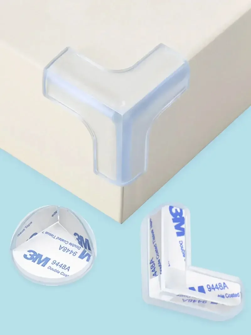 Table Corner Protector 10PCSBaby Collision Proof Protector Table Corner Transparent Anti Collision Angle PVC Pad Child Safety Corner Guard