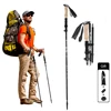 Aluminum Multifunctional Telescopic Trekking Pole - Durable For Hiking, Trekking, Camping, Fishing, And Outdoor Activities 1