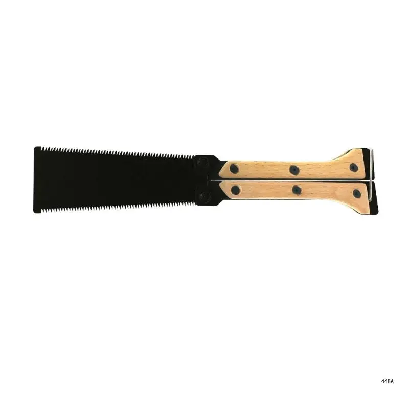 Versatile Pull Saw Hand Saw Fine Cutting Woodworking Tool with Non Slip Handle for Garden Trim and Outdoor Projects
