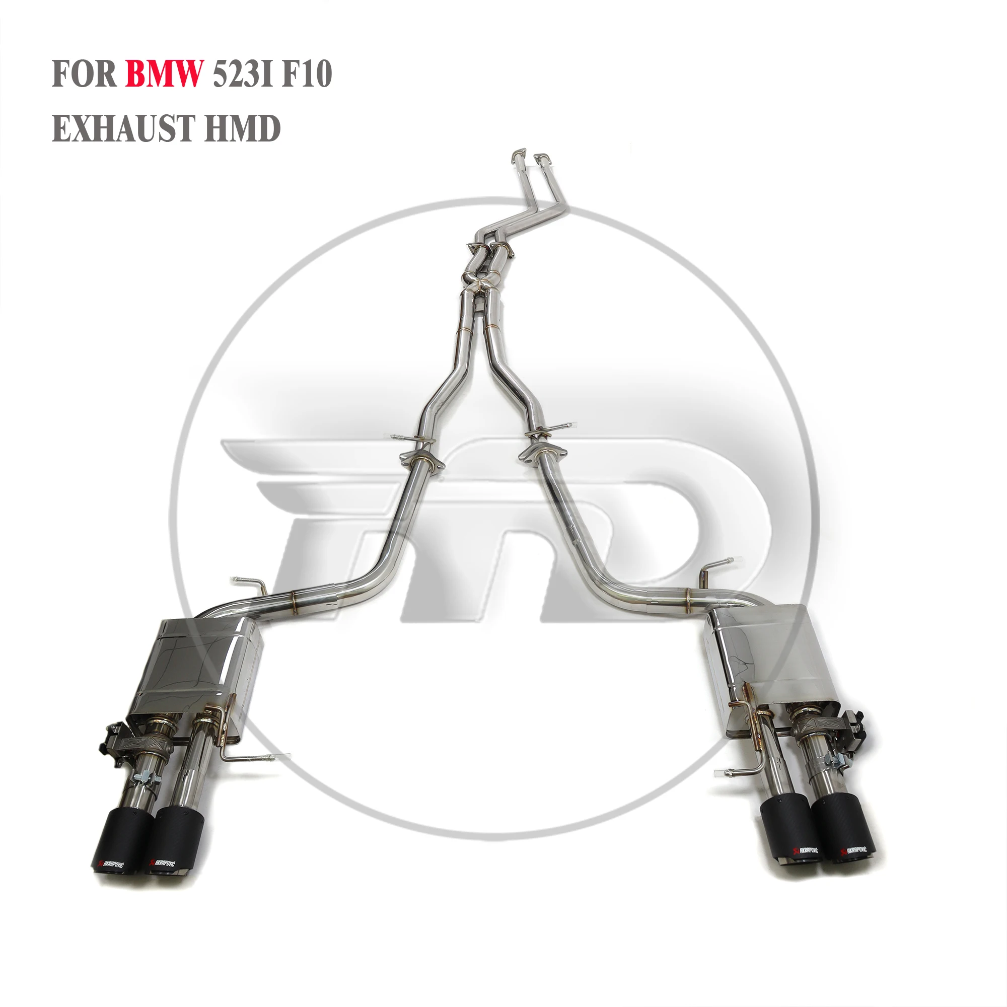 

HMD Stainless Steel Exhaust System Performance Catback For BMW 523i F10 N52 Engine Muffler With Valve