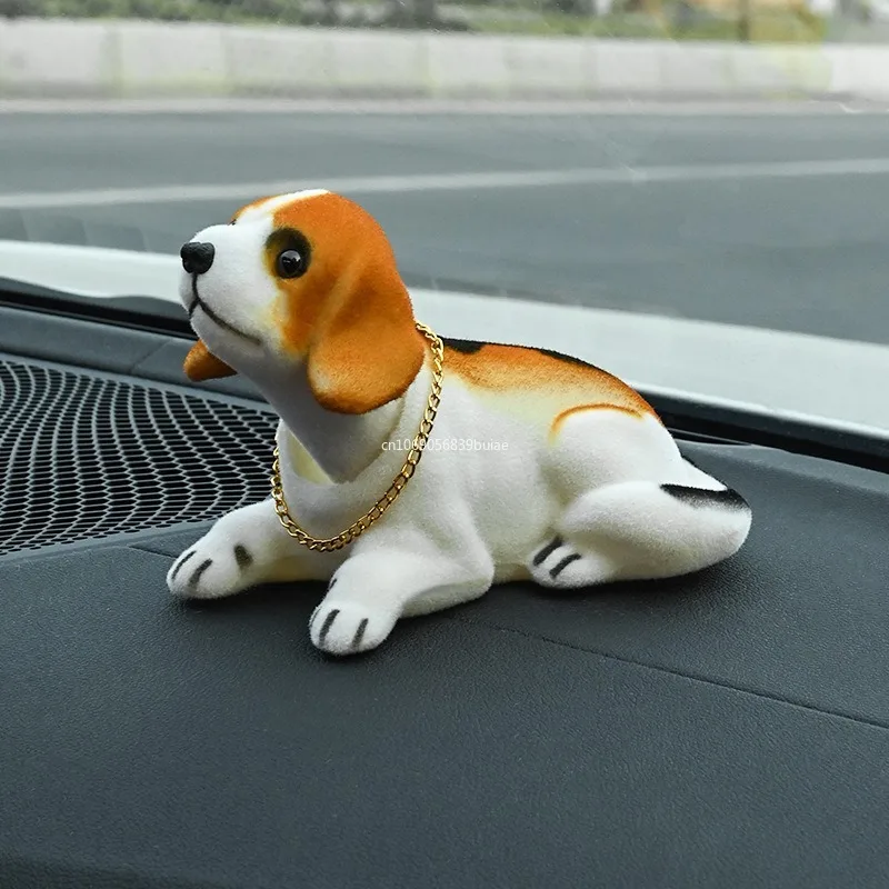 Resin Shaking Head Dog Toy Car Dashboard Head Dog Decoration
