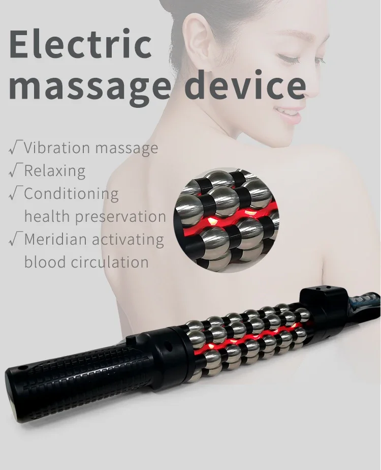 Description Picture 3 of itemInfrared Led Heat 360 Rotating Inner Ball Roller Body Massage Sculpting Cellulite Removal Pain Relief Machine