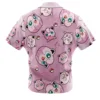 Knuckle's Sonic The Hedgehog Button UpHawaiian ShirtFashion Trend Breathable Loose Versatile Casual Sports Summer Men 4