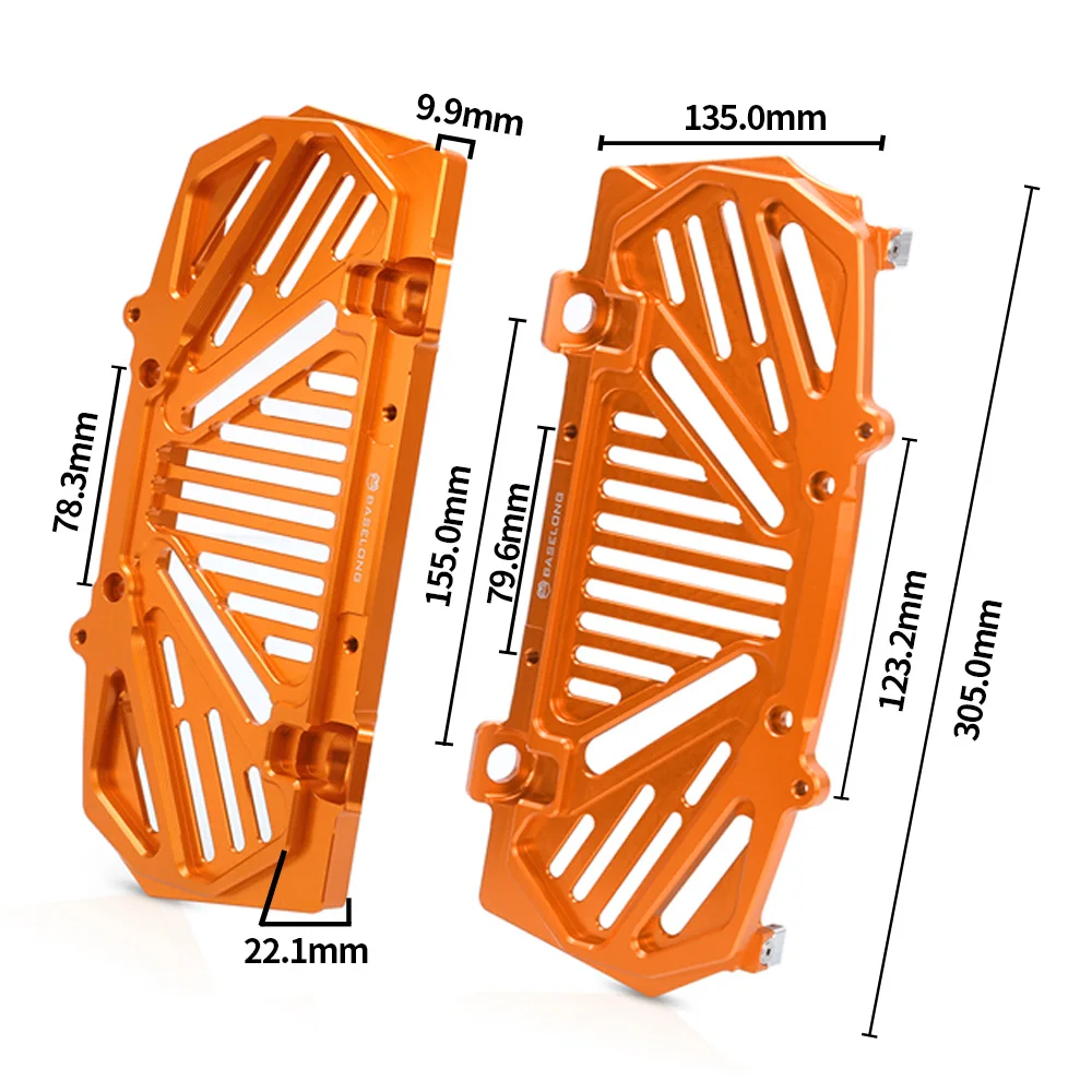 Radiator Grille Guard Cover Protector FOR 350 450 SX-F 250 350 XC-F 2016 2017 2018 2019 2020 2021 2022 2023 Radiator Guards