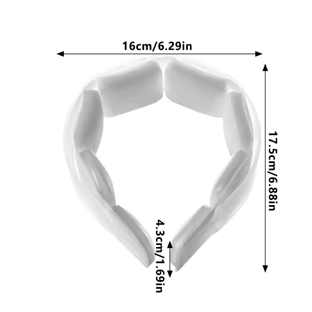 Anello refrigerante riutilizzabile per il collo, tubo di raffreddamento a fascia per il collo 18 ℃ /64 ℉ Fascia Refrigerante Indossabile per il Corpo, per Sport Estivi e Viaggi - Image 6