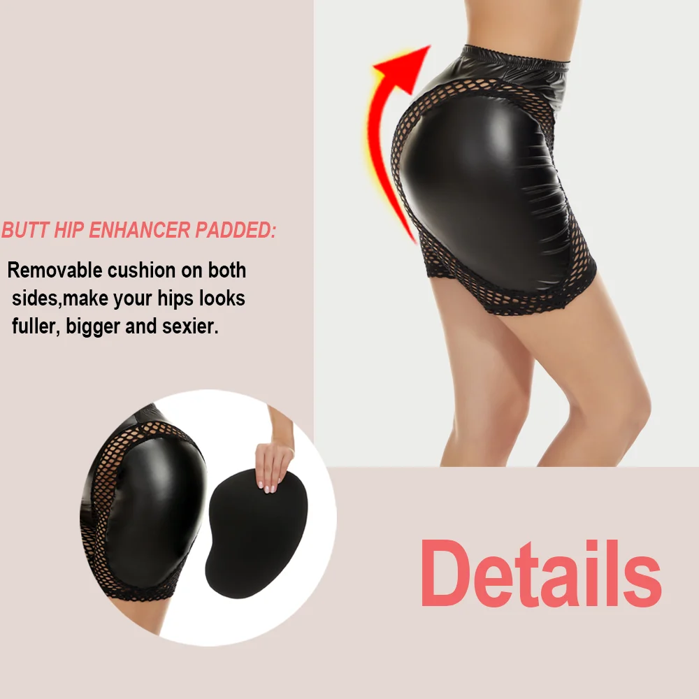 NINGMI Hip Enhancer Shapewear Panties Women Butt Lifter Shaper Panties Sexy Booty Hip Pad Seamless Shaperwear Underwear