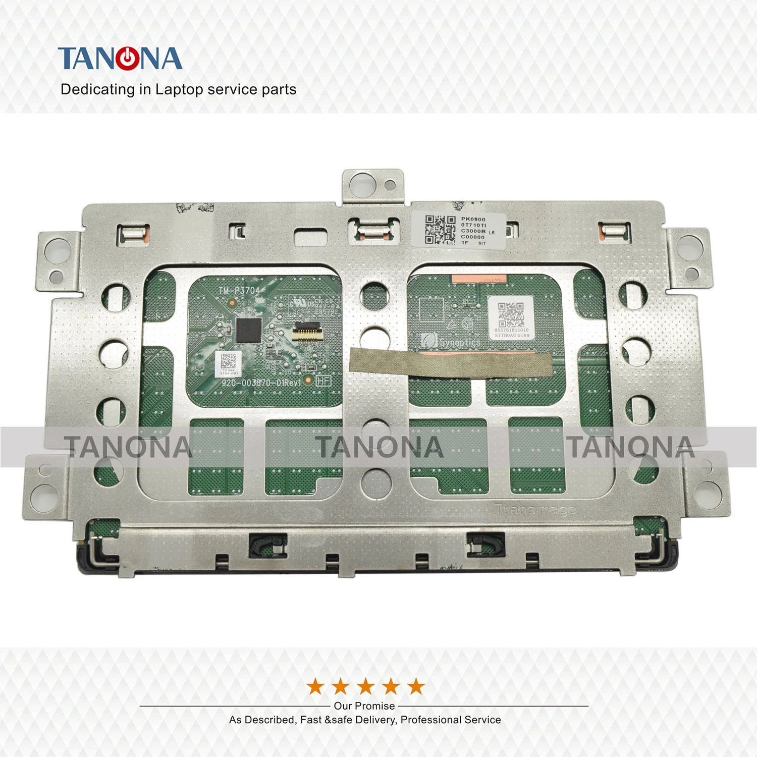 Original New For Lenovo Legion 5 Pro-16ACH6H Trackpad Clickpad Mouse Board Touchpad Black