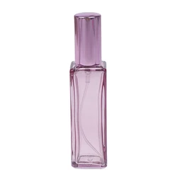 Compact 20ml Refillable Glass Perfume Spray Bottle (Purple)