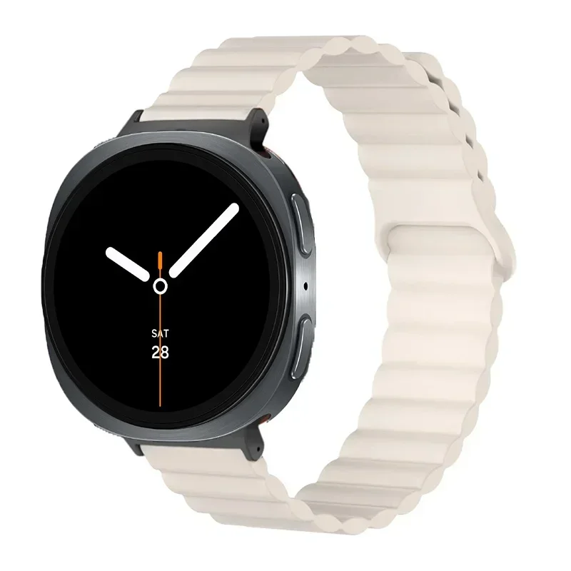Magnetic Loop Silicone Sport Bracelet Wristband Strap