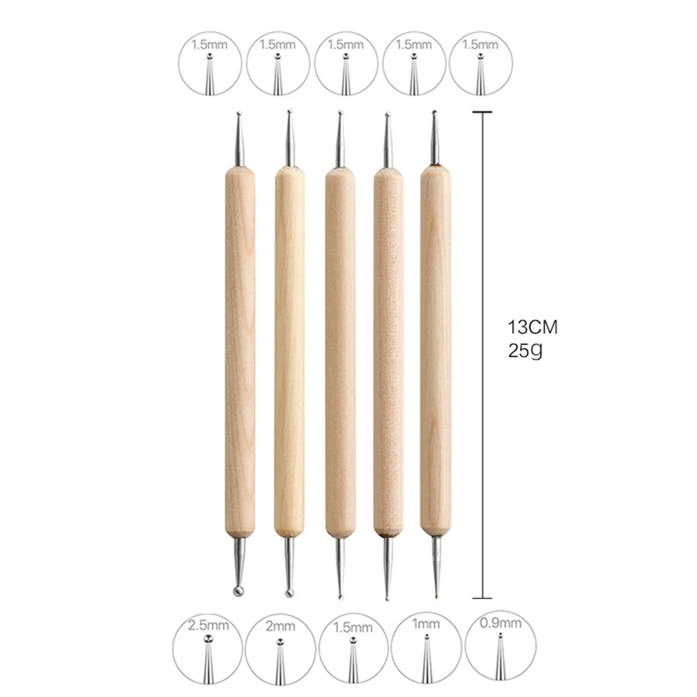 Mandala Dotting Tools 38pcs/set for Rock Painting Mandala Art Tool Include Acrylic Rods& Dotting Pen&Stencil&Paint Tray&Brushes mandala dotting tools