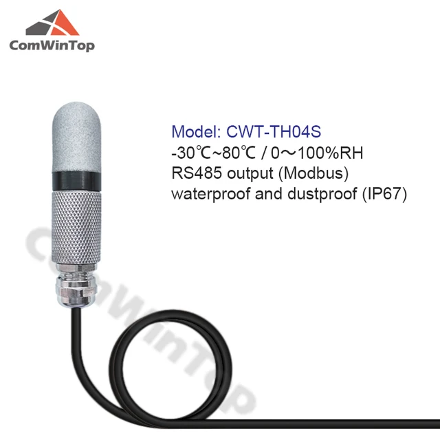 RS485 Modbus Water Proof Temperature Humidity Sensor Probe 3
