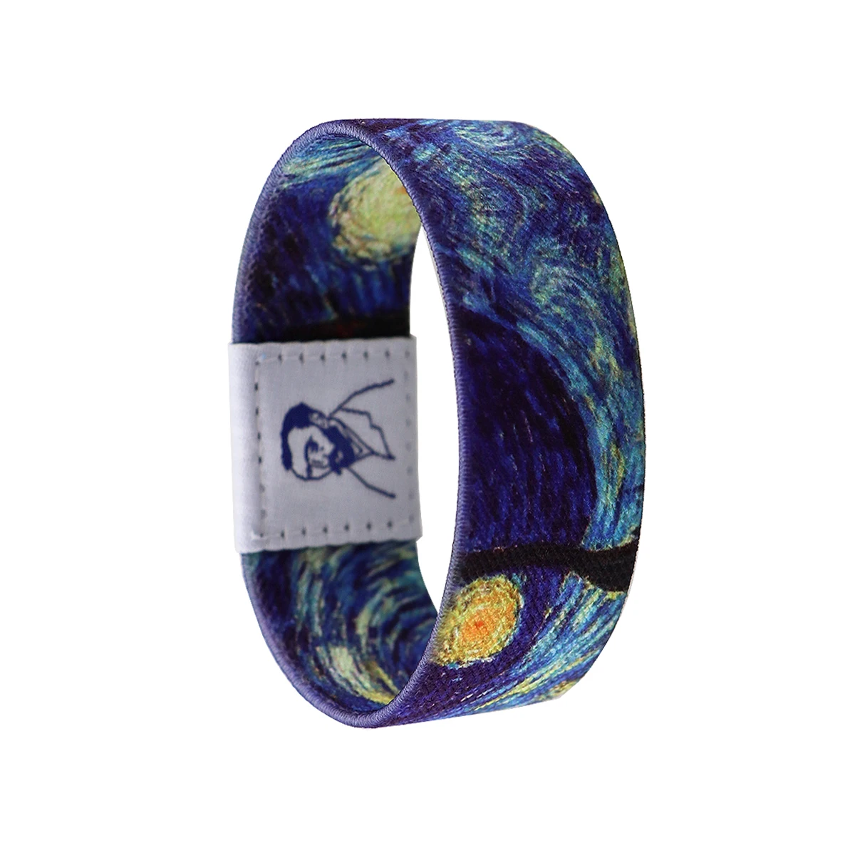 Van Gogh Art Bracelet Bracelets on Hand Jewelry Stretch Wristband Bracelet for Women Men Bangles Fashion Accessories 18cm