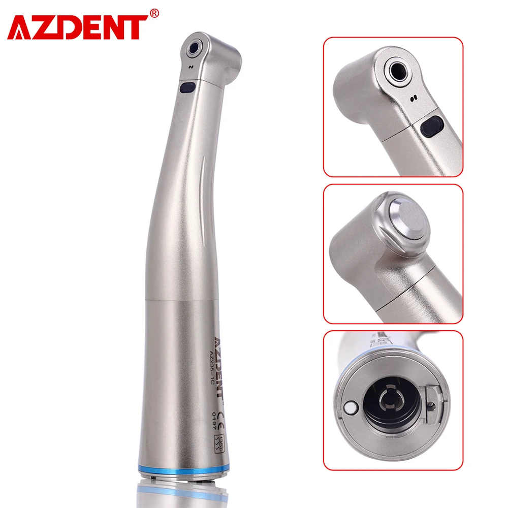 Contraángulo Dental De Fibra óptica Con Pulsador Y Pulverizador De Agua - Foto 7