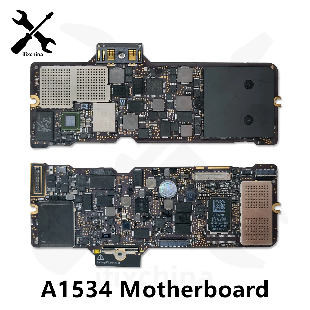 A1534 Motherboard 1.1G 1.2G 1.3GHz 256GB 512GB 820-00045-A 820-00244-A ...