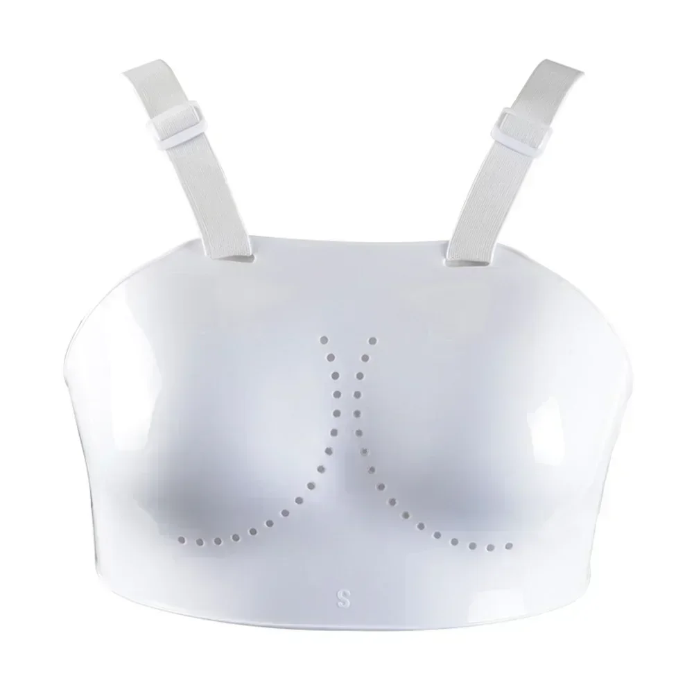 XS-XL Fencing Chest Protector For Men/Women Fencing Product Equipment Gear Plastic Chest Guard White Guard