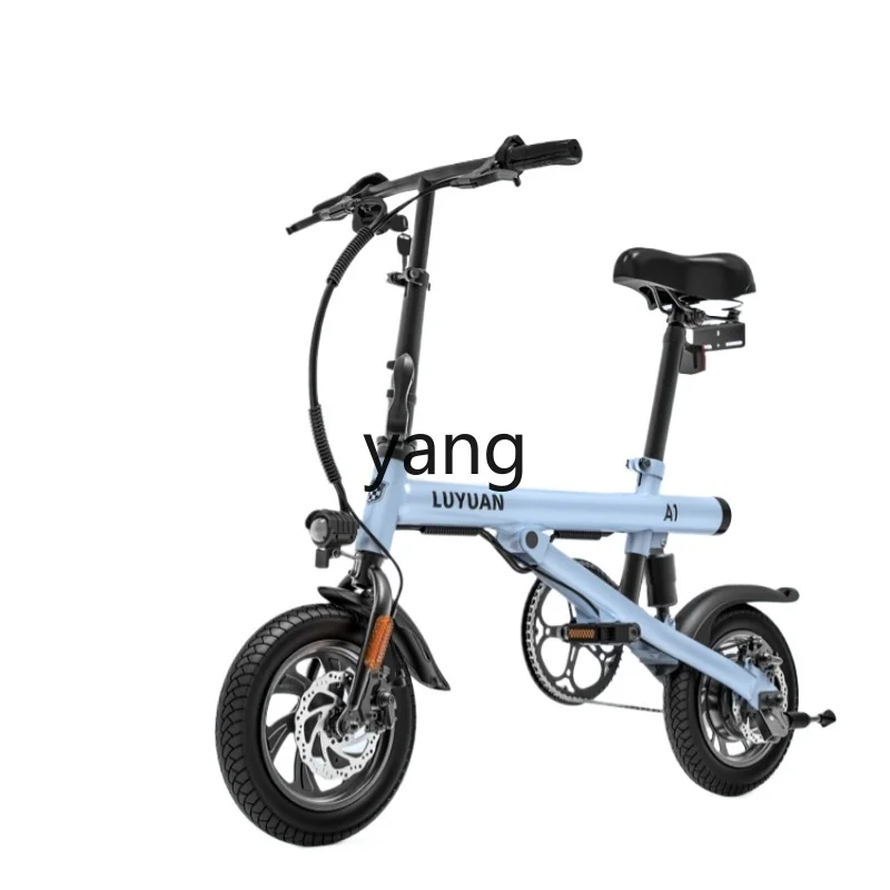 

Yjq Long-Endurance Scooter Folding Electric Car Commuter Student Male and Female Scooter Battery Car