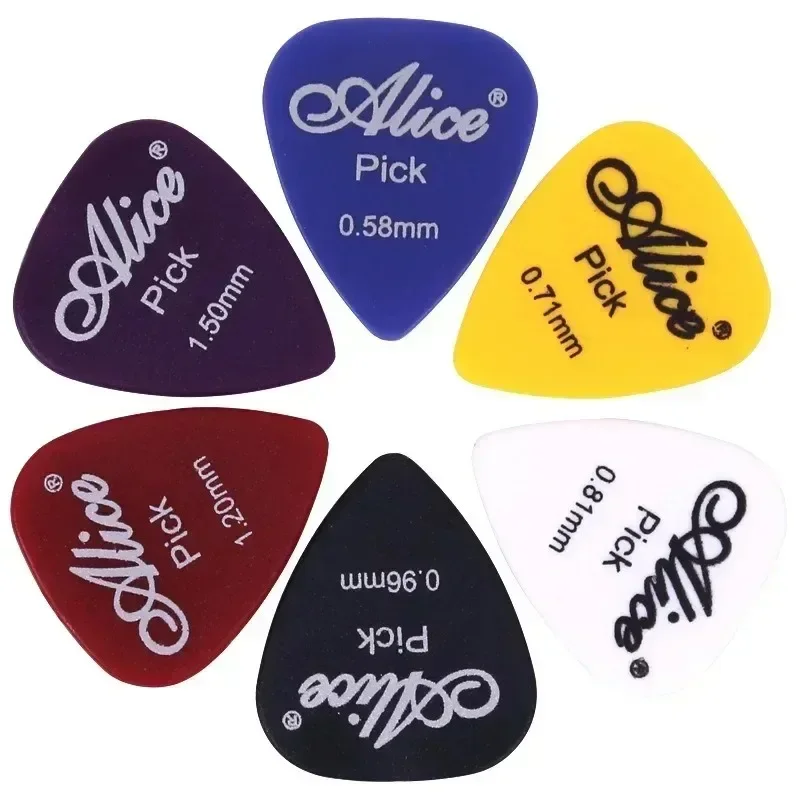 1pcsGuitar Pick Original Sound Electric Bass Moderator Guitars Accessories Thickness 0.58-1.5 mm Music Instruments Free