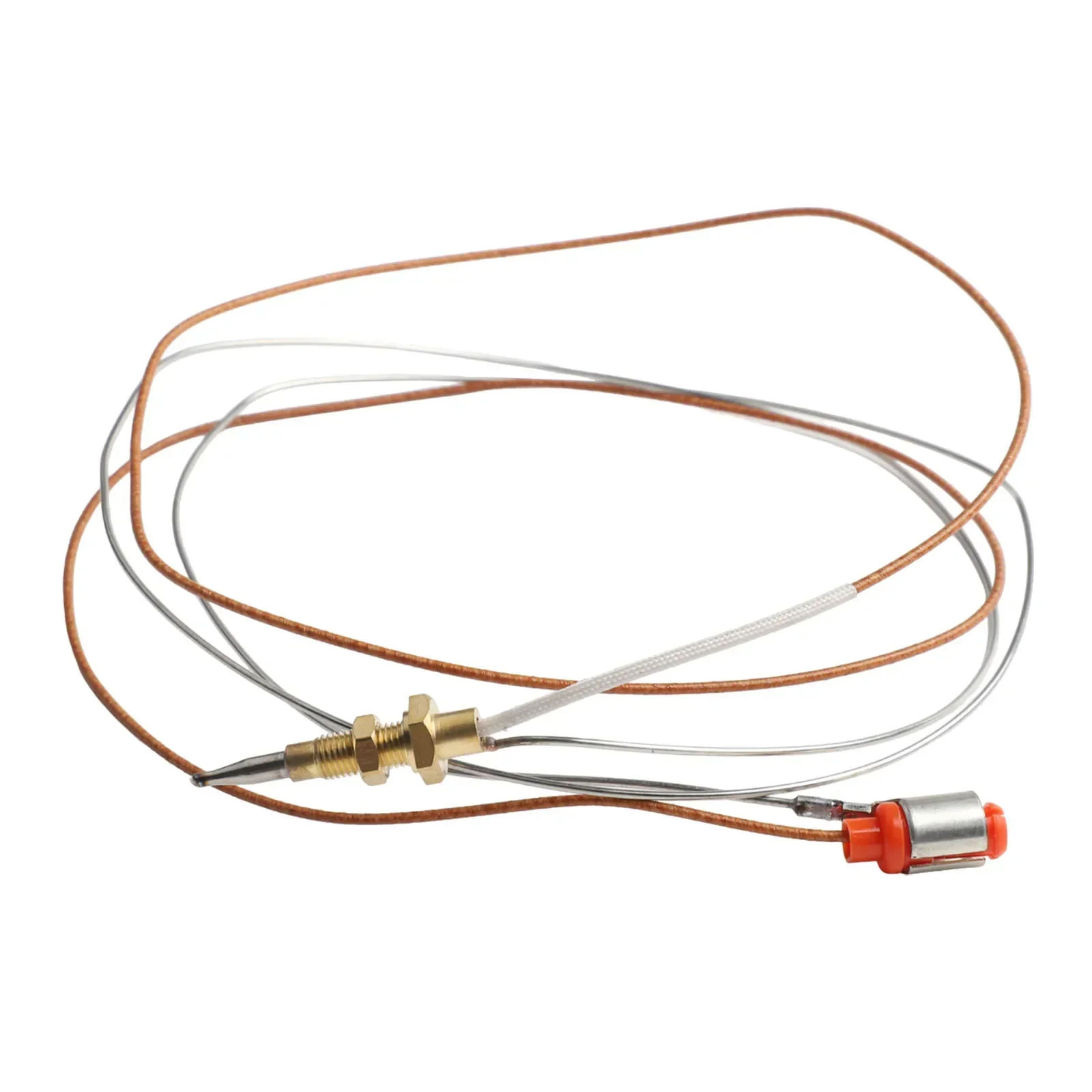 BCLONG Copper Head Heading Screw Thermocouple Gas Burner For Sabaf Built In Stove Tools Short Needle 40cm